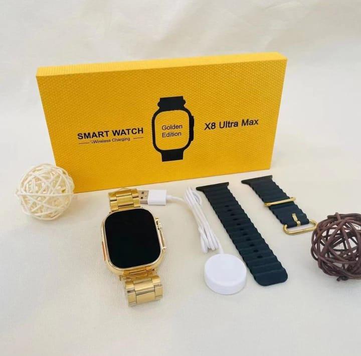 X8 Ultra Max Smart Watch Golden Edition