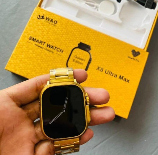 X8 Ultra Max Smart Watch Golden Edition